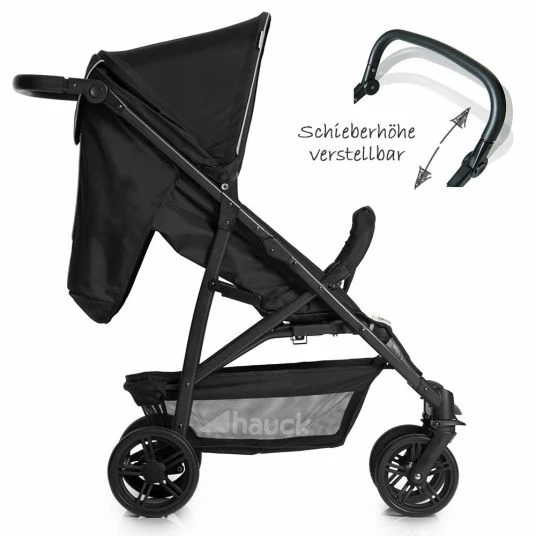Hot Sale ๐ฏ Hauck Buggy Rapid 4 - Caviar Silver ๐ 2 Hot Sale ๐ฏ Hauck Buggy Rapid 4 - Caviar Silver ๐ - Image 2