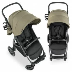 Best deal ❤️ Hauck Buggy Rapid 4D AIR (bis 25 kg) - mit Luftreifen, Liegefunktion und XL Verdeck - Olive - Collection 2022 🛒 -Way Sales hauck buggy rapid 4d air bis 25 kg mit luftreifen liegefunktion und xl verdeck olive 148495 d4