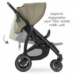 Best deal ❤️ Hauck Buggy Rapid 4D AIR (bis 25 kg) - mit Luftreifen, Liegefunktion und XL Verdeck - Olive - Collection 2022 🛒 -Way Sales hauck buggy rapid 4d air bis 25 kg mit luftreifen liegefunktion und xl verdeck olive 148495 d5