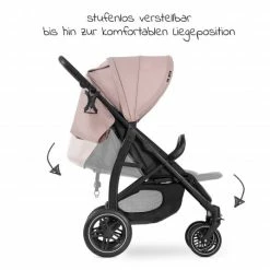 Cheapest 👏 Hauck Buggy Rapid 4D (bis 25 kg) - XL Verdeck & All-Terrain Bereifung - Dutsy Rose - Collection 2022 🛒 -Way Sales hauck buggy rapid 4d bis 25 kg xl verdeck all terrain bereifung dutsy rose 148976 d4