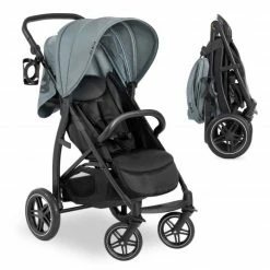 Coupon 🔔 Hauck Buggy Rapid 4D (bis 25 kg) - XL Verdeck & All-Terrain Bereifung - Jungle Green - Collection 2022 ❤️