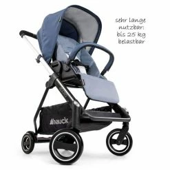 Buy 🛒 Hauck Buggy & Sportwagen Apollo (bis 25 kg belastbar) - Denim ⭐ -Way Sales hauck buggy sportwagen apollo bis 25 kg belastbar denim 335093 d1