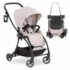 Hot Sale ✨ Hauck Buggy & Sportwagen Colibri (bis 25 kg belastbar) - Melange Beige 🎉