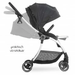 Wholesale 🔥 Hauck Buggy & Sportwagen Colibri (bis 25 kg belastbar) - Melange Black 🌟 -Way Sales hauck buggy sportwagen colibri bis 25 kg belastbar melange black 166048 d4