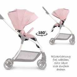 New ⭐ Hauck Buggy & Sportwagen Eagle 4S inkl. Beindecke (bis 25 kg belastbar) - Pink Grey ⌛ -Way Sales hauck buggy sportwagen eagle 4s bis 25 kg belastbar pink grey 166031 d3