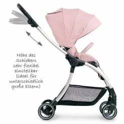 New ⭐ Hauck Buggy & Sportwagen Eagle 4S inkl. Beindecke (bis 25 kg belastbar) - Pink Grey ⌛ -Way Sales hauck buggy sportwagen eagle 4s bis 25 kg belastbar pink grey 166031 d4