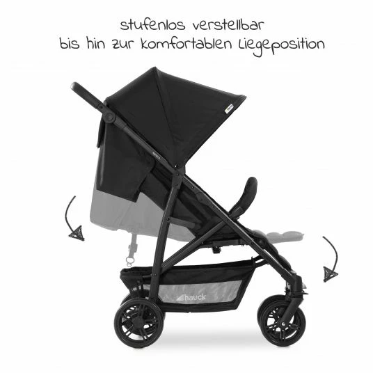 Flash Sale π― Hauck Buggy & Sportwagen Rapid 4 (bis 25 kg) - Black - Collection 2022 π 3 Flash Sale π― Hauck Buggy & Sportwagen Rapid 4 (bis 25 kg) - Black - Collection 2022 π - Image 3