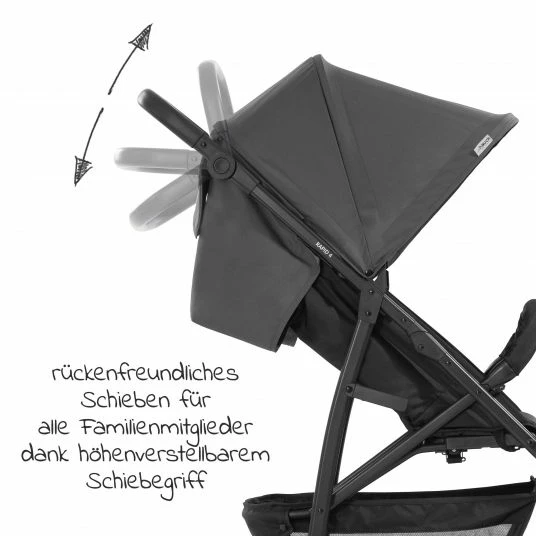 New π₯° Hauck Buggy & Sportwagen Rapid 4 (bis 25 kg) - Grey - Collection 2022 π₯ 4 New π₯° Hauck Buggy & Sportwagen Rapid 4 (bis 25 kg) - Grey - Collection 2022 π₯ - Image 4