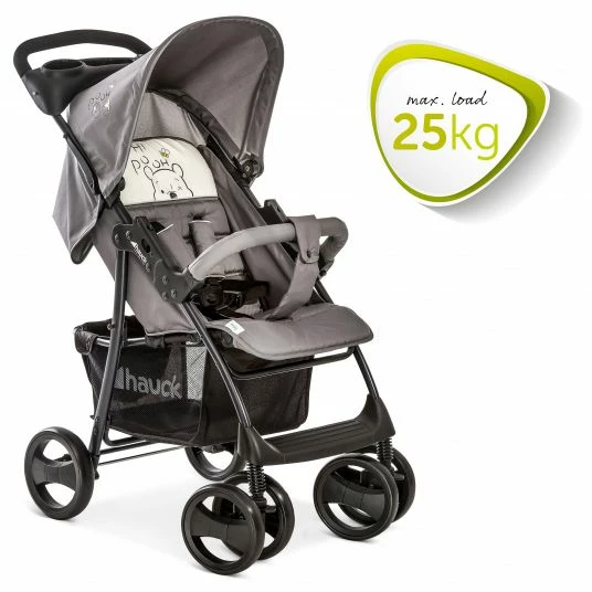 Discount ⭐ Hauck Buggy & Sportwagen Shopper SLX inkl. Babyschale, Wickeltasche, Fußsack und Regenschutz - Pooh Cuddles 🔥 2 Discount ⭐ Hauck Buggy & Sportwagen Shopper SLX inkl. Babyschale, Wickeltasche, Fußsack und Regenschutz - Pooh Cuddles 🔥 - Image 2