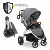 Brand new 🔔 Hauck Buggy & Sportwagen UpTown (mit Liegefunktion & Einhand-Faltung) inkl. XXL Zubehörpaket - Melange Grey 💯