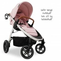 Outlet 💯 Hauck Buggy & Sportwagen UpTown (mit Liegefunktion & Einhand-Faltung) inkl. XXL Zubehörpaket - Melange Rose ⌛ -Way Sales hauck buggy sportwagen uptown mit liegefunktion einhand faltung inkl xxl zubehorpaket melange rose 148266 zub d2