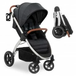 Brand new ⭐ Hauck Buggy & Sportwagen UpTown (mit Liegefunktion, Schieber höhenverstellbar, Einhand-Faltung) - Melange Black 👏