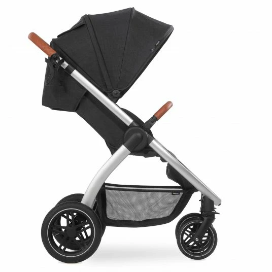 Brand new ⭐ Hauck Buggy & Sportwagen UpTown (mit Liegefunktion, Schieber höhenverstellbar, Einhand-Faltung) - Melange Black 👏 4 Brand new ⭐ Hauck Buggy & Sportwagen UpTown (mit Liegefunktion, Schieber höhenverstellbar, Einhand-Faltung) - Melange Black 👏 - Image 4