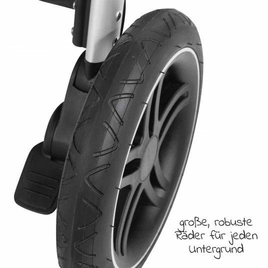 Brand new ⭐ Hauck Buggy & Sportwagen UpTown (mit Liegefunktion, Schieber höhenverstellbar, Einhand-Faltung) - Melange Black 👏 5 Brand new ⭐ Hauck Buggy & Sportwagen UpTown (mit Liegefunktion, Schieber höhenverstellbar, Einhand-Faltung) - Melange Black 👏 - Image 5