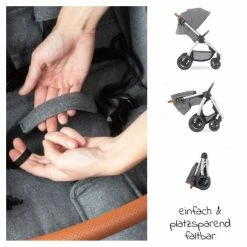 Outlet 🛒 Hauck Buggy & Sportwagen UpTown (mit Liegefunktion, Schieber höhenverstellbar, Einhand-Faltung) - Melange Grey 👏 -Way Sales hauck buggy sportwagen uptown mit liegefunktion schieber hohenverstellbar einhand faltung melange grey 148280 d2