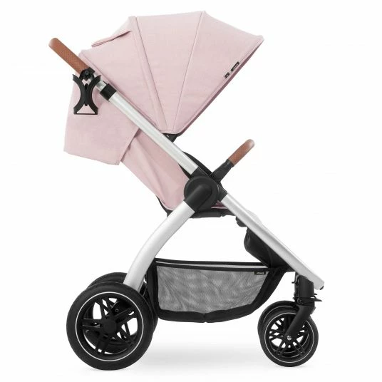 Budget ⭐ Hauck Buggy & Sportwagen UpTown (mit Liegefunktion, Schieber höhenverstellbar, Einhand-Faltung) - Melange Rose ✔️ 4 Budget ⭐ Hauck Buggy & Sportwagen UpTown (mit Liegefunktion, Schieber höhenverstellbar, Einhand-Faltung) - Melange Rose ✔️ - Image 4