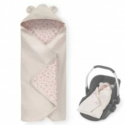 Brand new 🥰 Hauck Einschlagdecke / Kuscheldecke Snuggle N Dream - Beige Bloom 🥰