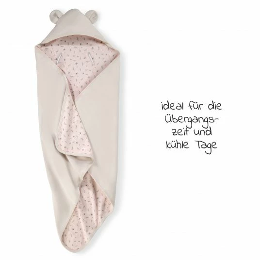 Brand new 🥰 Hauck Einschlagdecke / Kuscheldecke Snuggle N Dream - Beige Bloom 🥰 2 Brand new 🥰 Hauck Einschlagdecke / Kuscheldecke Snuggle N Dream - Beige Bloom 🥰 - Image 2