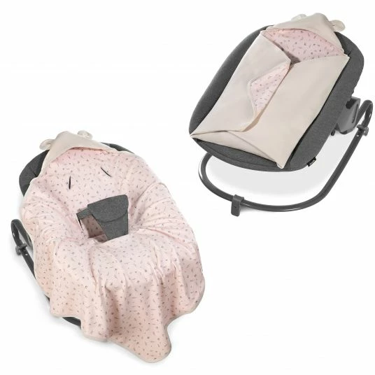 Brand new 🥰 Hauck Einschlagdecke / Kuscheldecke Snuggle N Dream - Beige Bloom 🥰 4 Brand new 🥰 Hauck Einschlagdecke / Kuscheldecke Snuggle N Dream - Beige Bloom 🥰 - Image 4