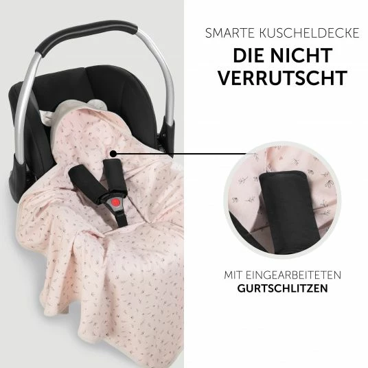 Brand new 🥰 Hauck Einschlagdecke / Kuscheldecke Snuggle N Dream - Beige Bloom 🥰 6 Brand new 🥰 Hauck Einschlagdecke / Kuscheldecke Snuggle N Dream - Beige Bloom 🥰 - Image 6