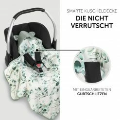 Brand new 🔔 Hauck Einschlagdecke / Kuscheldecke Snuggle N Dream - Leaves Mint ✨ -Way Sales hauck einschlagdecke kuscheldecke snuggle n dream leaves mint 710050 d5