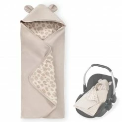 Outlet 🥰 Hauck Einschlagdecke / Kuscheldecke Snuggle N Dream - Leo Natural ❤️