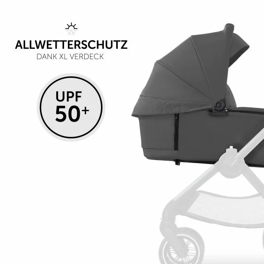 Best Sale 😉 Hauck Faltbare Babywanne (Carrycot) für Walk N Care Kinderwagen - Dark Grey - Collection 2022 ✨ 6 Best Sale 😉 Hauck Faltbare Babywanne (Carrycot) für Walk N Care Kinderwagen - Dark Grey - Collection 2022 ✨ - Image 6