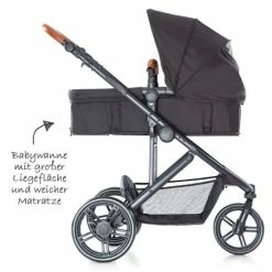 Coupon 🛒 Hauck Pram set Pacific 3 Trioset incl. baby bath, car seat and pushchair - Caviar 🎁 -Way Sales hauck kinderwagen set pacific 3 trioset inkl babywanne autositz und sportwagen caviar 309162 d2