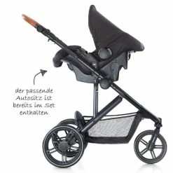Coupon 🛒 Hauck Pram set Pacific 3 Trioset incl. baby bath, car seat and pushchair - Caviar 🎁 -Way Sales hauck kinderwagen set pacific 3 trioset inkl babywanne autositz und sportwagen caviar 309162 d5