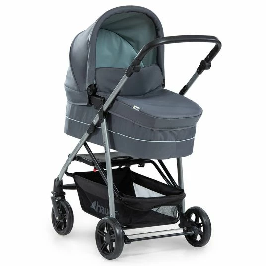 Best Sale 🥰 Hauck Kinderwagen-Set Rapid 4 Plus Trio Set mit Babywanne, Autositz und Sportwagen (bis 25 kg) - Grey Mint 🛒 4 Best Sale 🥰 Hauck Kinderwagen-Set Rapid 4 Plus Trio Set mit Babywanne, Autositz und Sportwagen (bis 25 kg) - Grey Mint 🛒 - Image 4