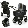 Discount ⌛ Hauck Stroller Set Viper SLX Trio Set - Caviar Grey 😉