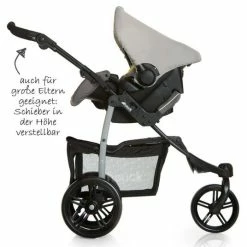 Flash Sale ⭐ Hauck Stroller Set Viper SLX Trio Set - Smoke Grey 🎉 -Way Sales hauck kinderwagen set viper slx trio set smoke grey 312193 d4