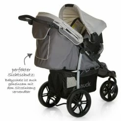 Flash Sale ⭐ Hauck Stroller Set Viper SLX Trio Set - Smoke Grey 🎉 -Way Sales hauck kinderwagen set viper slx trio set smoke grey 312193 d5