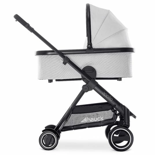 Cheapest 🔥 Hauck Kombi-kinderwagen Apollo inkl. Babywanne, Sportsitz und XXL Zubehörpaket - Lunar 🎉 4 Cheapest 🔥 Hauck Kombi-kinderwagen Apollo inkl. Babywanne, Sportsitz und XXL Zubehörpaket - Lunar 🎉 - Image 4