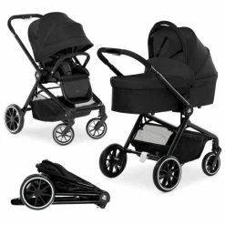 Brand new 😍 Hauck Kombi-Kinderwagen Move so Simply Set inkl. Babywanne & Sportsitz - mit Liegefunktion - Black - Collection 2022 ❤️