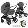 Wholesale 🎉 Hauck Kombi-Kinderwagen Walk N Care Set inkl. Babywanne, Sportsitz, Beindecke und XXL Zubehörpaket - Dark Grey - Collection 2022 😉