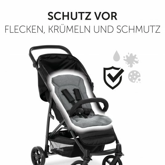 Hot Sale 🔥 Hauck Komfort Sitzauflage für Buggy und Kinderwagen - Charcoal 🌟 2 Hot Sale 🔥 Hauck Komfort Sitzauflage für Buggy und Kinderwagen - Charcoal 🌟 - Image 2