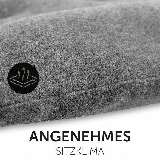 Hot Sale 🔥 Hauck Komfort Sitzauflage für Buggy und Kinderwagen - Charcoal 🌟 4 Hot Sale 🔥 Hauck Komfort Sitzauflage für Buggy und Kinderwagen - Charcoal 🌟 - Image 4