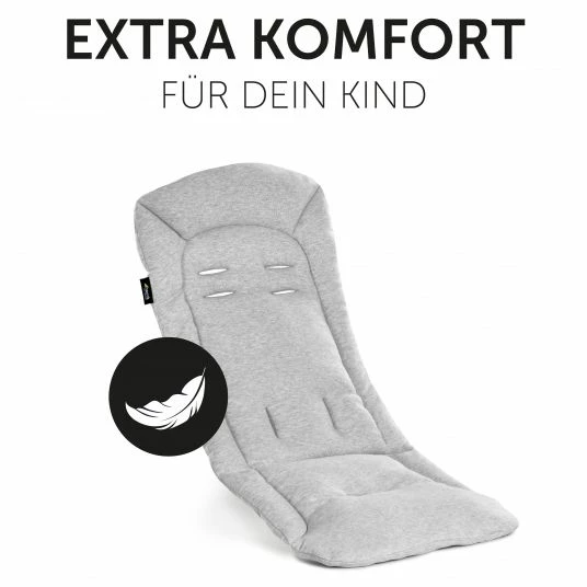 Hot Sale ✨ Hauck Komfort Sitzauflage für Buggy und Kinderwagen - Light Grey 🎁 3 Hot Sale ✨ Hauck Komfort Sitzauflage für Buggy und Kinderwagen - Light Grey 🎁 - Image 3