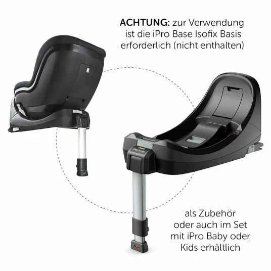 Coupon ✔️ Hauck Reboard Kindersitz iPro Kids - i-Size (bis 4 Jahre) inkl. Sitzverkleinerer und Liegeposition - Caviar 🔔 2 Coupon ✔️ Hauck Reboard Kindersitz iPro Kids - i-Size (bis 4 Jahre) inkl. Sitzverkleinerer und Liegeposition - Caviar 🔔 - Image 2