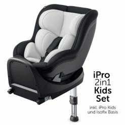 Brand new ✨ Hauck Reboard Kindersitz iPro Kids inkl. Isofix Basis iPro Base - i-Size (bis 4 Jahre) inkl. Sitzverkleinerer - Caviar 🛒