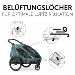 Promo 👏 Hauck Regenschutz für Fahrradanhänger Dryk Duo Raincover 🎁 -Way Sales hauck regenschutz fur fahrradanhanger dryk duo raincover 550007 d5