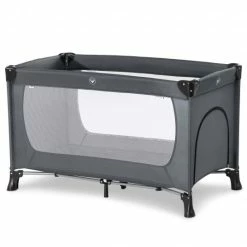 Budget 🎉 Hauck Reisebett Dream'n Play Plus (mit seitlichem Einstieg) - Grey ⌛