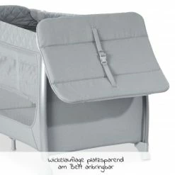 Brand new 😀 Hauck Reisebett Play'n Relax Center mit Wickelauflage, höhenverstellbar und seitlichem Einstieg - Quilted Grey 🔥 -Way Sales hauck reisebett play n relax center mit wickelauflage hohenverstellbar und seitlichem einstieg quilted grey 600115 d5
