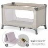 New 🎁 Hauck Reisebett Set Dream'n Play inkl. Reisebett Matratze & Insektenschutz - Beige ⭐