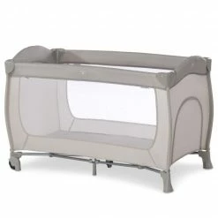 Flash Sale 💯 Hauck Reisebett Sleep'n Play Go Plus (mit Rollen und seitlichem Einstieg) - Beige ⭐