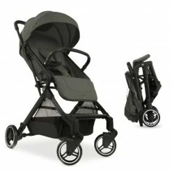 Outlet 🛒 Hauck Reisebuggy & Sportwagen Travel N Care mit Liegefunktion, nur 6,8 kg (bis 22 kg belastbar) - Dark Olive - Collection 2022 🎉