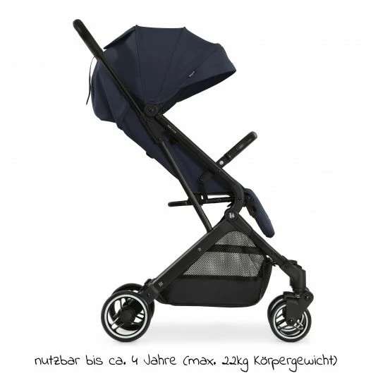 New 🔥 Hauck Reisebuggy & Sportwagen Travel N Care mit Liegefunktion, nur 6,8 kg (bis 22 kg belastbar) - Navy Blue - Collection 2022 😀 2 New 🔥 Hauck Reisebuggy & Sportwagen Travel N Care mit Liegefunktion, nur 6,8 kg (bis 22 kg belastbar) - Navy Blue - Collection 2022 😀 - Image 2
