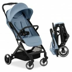 Brand new ✔️ Hauck Reisebuggy & Sportwagen Travel N Care Plus mit Liegefunktion, nur 7,2 kg (bis 22kg belastbar) - Dusty Blue 🌟