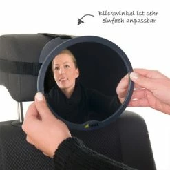 New ❤️ Hauck Safety Mirror ⌚ Watch Me 1 for Reboarder & Baby Carriers 🤩 -Way Sales hauck sicherheitsspiegel watch me 1 fur reboarder babyschalen 618370 d2